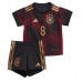 Camisa de time de futebol Alemanha Leon Goretzka #8 Replicas 2º Equipamento Infantil Mundo 2022 Manga Curta (+ Calças curtas)